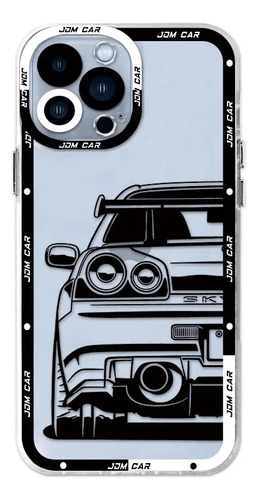 Funda De Silicona Transparente Jdm Dream Car Para iPhone 11