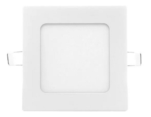 Imagen 1 de 4 de Plafón Led Sica Panel Cuadrado Techo - 12w - Blanco Cálido