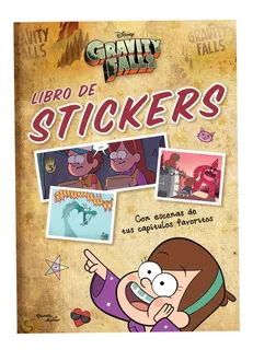 Libro De Stickers Gravity Falls Disney Estampas Dipper Mabel