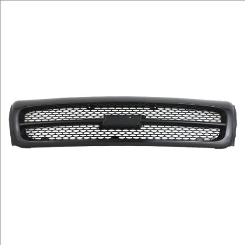 Carpartsdepot Frontal Plastico Negro Rejilla Parrilla 400 