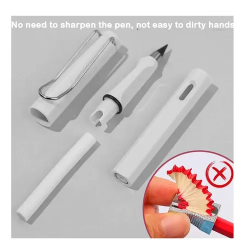 Lápiz Eterno Dibujo Kawaii 2lapices + Repuestos Diy Prec10