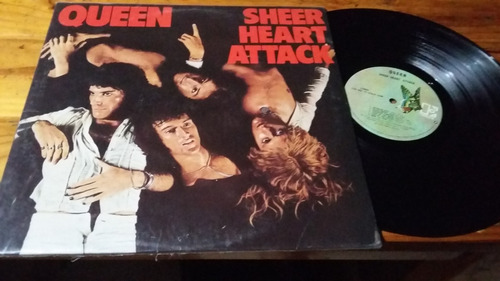 Queen Sheer Heart Attack Vinilo Lp Us 1974 Freddie Mercury 2