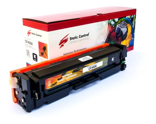 Imagen 1 de 5 de Cartucho Toner Hp Cf400x Alternativo Static Control Black