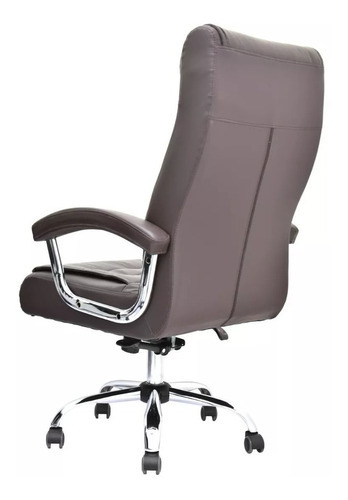 Cadeira de escritório giratória Ergoclass® Rocco Café - marrom