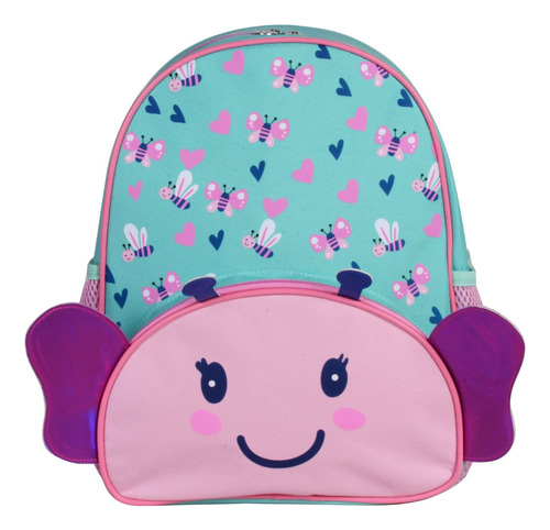 Mochila Poliéster Impermeável Infantil Baby Rabisk Kids Cor Borboleta Desenho Do Tecido Borboleta