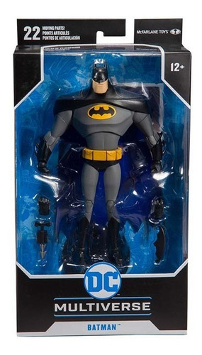 Batman Figura Dc Articulada 17 Cm Muñeco Animado Accesorios