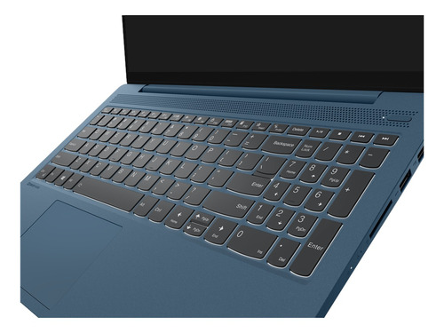 Imagen 4 de 5 de Laptop Lenovo IdeaPad 15ITL05 abyss blue táctil 15.6", Intel Core i7 1165G7 12GB de RAM 512GB SSD, Intel Iris Xe Graphics G7 96EUs 1920x1080px Windows 10 Home