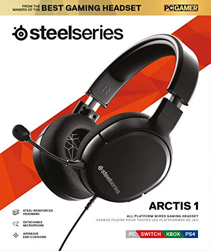 Audifonos Alambricos Steelseries Arctis 1 Negro