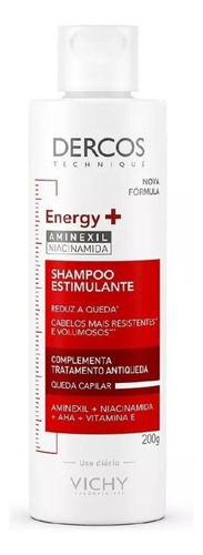 Kit Dercos Energy+ Shampoo 200ml + Sérum Antiqueda 50ml