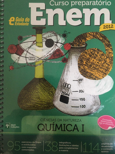 Livro: Curso Preparatório Enem 2012 - Química I Autor: Abril Coleções (novo, Lacrado)