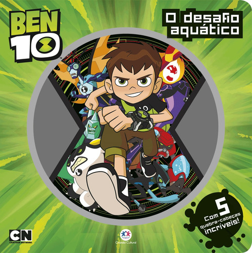 Ben 10 - O desafio aquático, de Ciranda Cultural. Série 5 quebra-cabeças divertidos Ciranda Cultural Editora E Distribuidora Ltda. em português, 2018