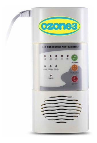 Purificador De Aire Automatico - Generador De Ozono Ion 24/7