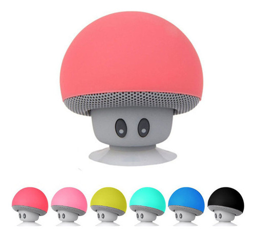 Mini Bocina Champiñon Bluetooth Minialtavoz Hongo Portatil