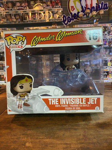 Funko Pop Wonder Woman # 16 Invicible Jet (Usado)