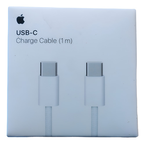 Cable Para Samsung Huawei Apple 60w Carga Tipo C A Tipo C Blanco