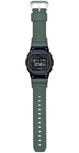 Relógio Casio G Shock Gm 5600b-3 Verde Caixa De Aço