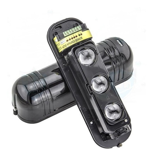 Sensor Detector Perimetral Con 3 Infrarrojo Para Alarmas Gsm