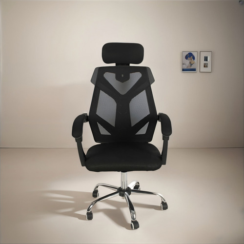 Silla Tokio Oficina Economica Escritorio Apoyacabeza Meihome Color Negro Material del tapizado Malla