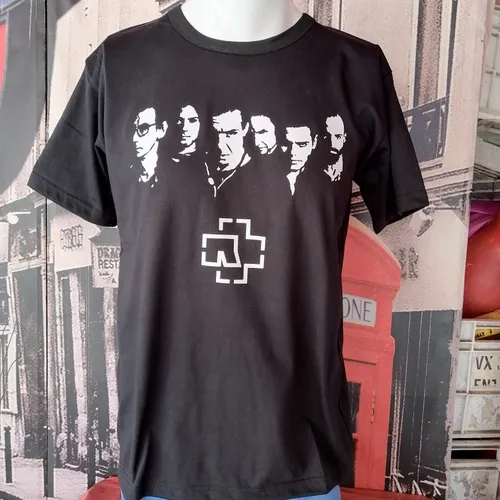 Polera Rammstein Schatten Industrial Metal Rock Grafimax