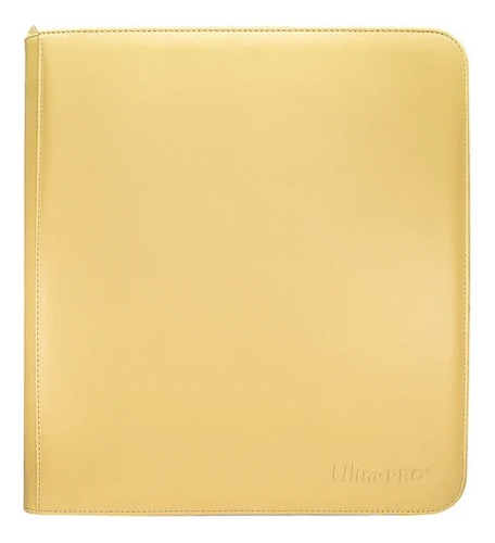 Carpeta Ultra Pro Vivid 12-pocket Zippered Pro-binder Yellow