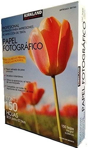 Imagen 2 de 3 de Papel Fotográfico Kirkland Signature 150 Hojas