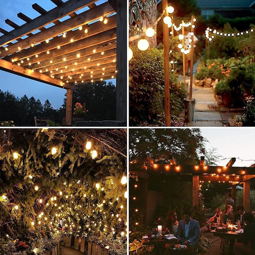 Mc Luces De Cuerda Luces De Patio Colgantes Bombillas Ledy