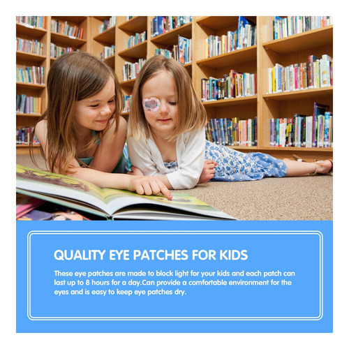 Andicage 90pcs Patches Adhesivos Para El Ojo Para Niños De