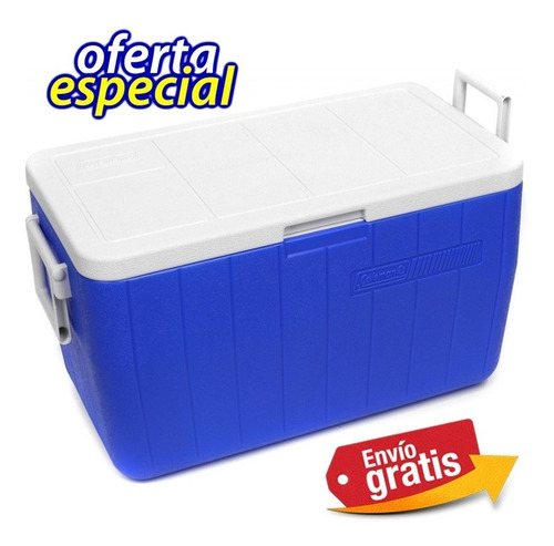 Nevera Plastica Coleman 51.1litros Cava Hielera Con Desague