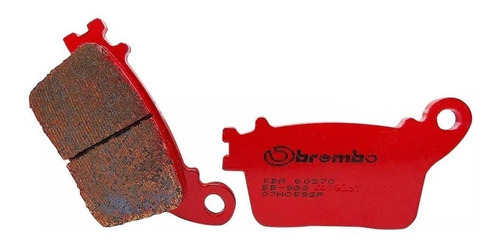 Pastillas De Freno Trasero Kawasaki Zx 10 2011/2016 Brembo