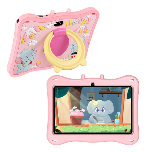 E13 7'' Tableta Para Niños Con Funda Android 12 6+128gb Wifi