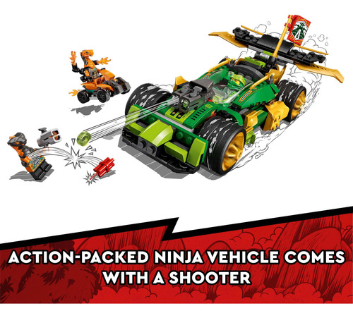 Kit De Construcción Lego Ninjago Lloyds Race Car Evo 71763