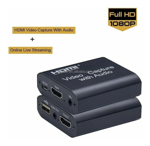 Imagen 5 de 5 de Capturadora Video Hdmi Usb3 4k Con Loop Win Andr Mac