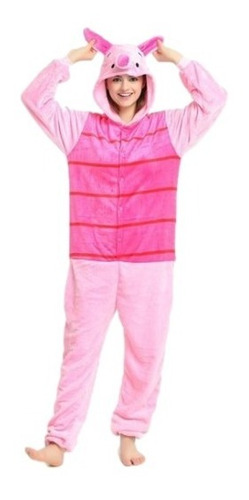 Imagen 1 de 1 de Pijama Kigurumi ® Adultos Niños Unisex Flannel Super Suave