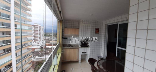 Imagem 1 de 29 de Apartamento De 3 Dormitórios, Sendo 1 Suíte, Na Guilhermina, Em Praia Grande - Ap2516