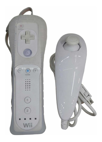 Control Nintendo Wii Motion Plus + Nunchuck  Original (Reacondicionado)