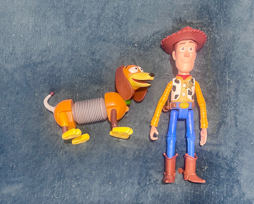 Woody Y Slinky Toy Story (Usado)