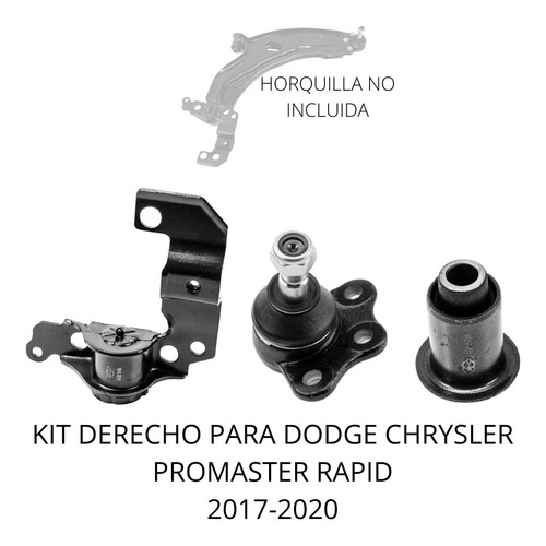 Kit Bujes Y Rotula Derecha Para Dodge Promaster Rapid 17-20