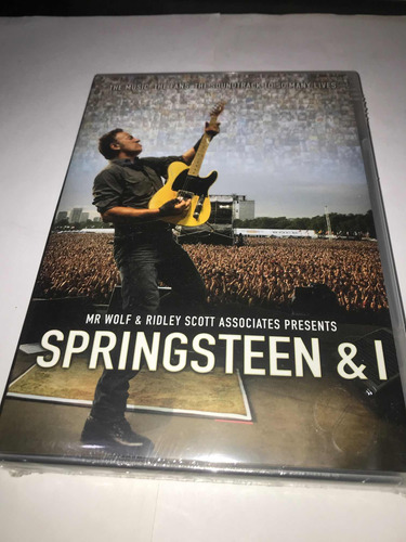 Bruce Springsteen & I Mr Wolf & Ridley Scoot Dvd Nuevo