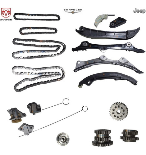 Kit Distribuicao Motor Chrysler 300c /jeep Wrangler 3.6 24v.