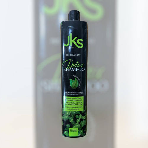 Shampoo Detox Menta 1000ml - Anticaspa E Antiqueda