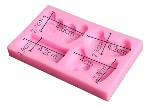 Molde De Silicón Control De Consola De Videojuegos Niño