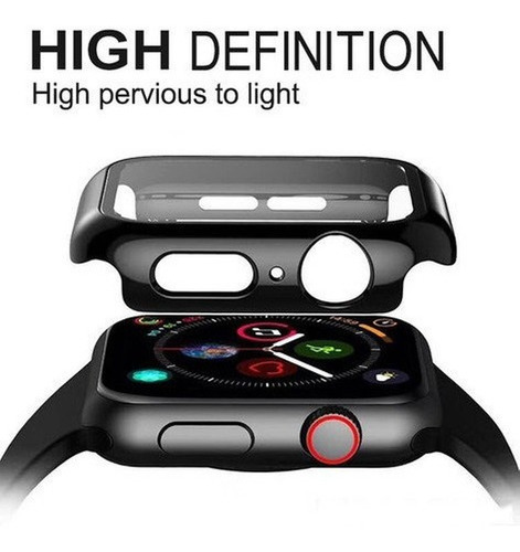 Imagem 3 de 3 de Proteção Integrada Case + Película Apple Watch Série 5 44mm
