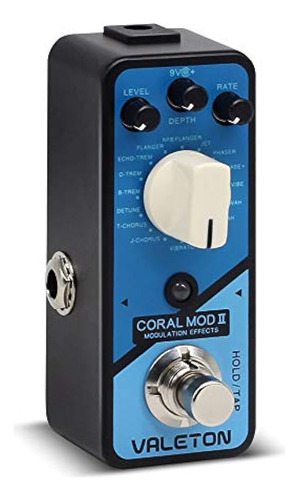 Valeton Coral Mod Ii Modulación Digital Chorus Flanger Phase