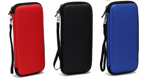 Estuche Nintendo Switch Protector Rigido Azul Rojo Negro