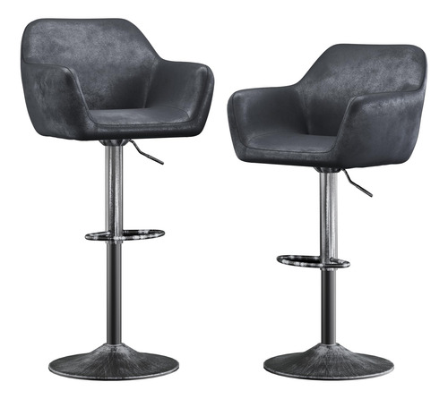 Keyluv Juego De 2 Taburetes De Bar Para Encimera De Cocina