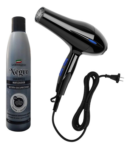 Secadora 5000w + Shampoo Matizador 