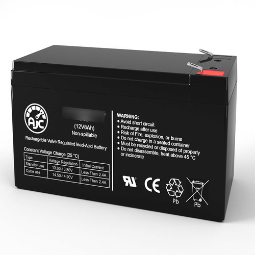 Apc Back-ups Ls 500 Bateria Ups 12v 8ah Repuesto Ajc