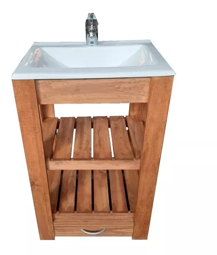 Mueble Bajo Lavabo Con Pie