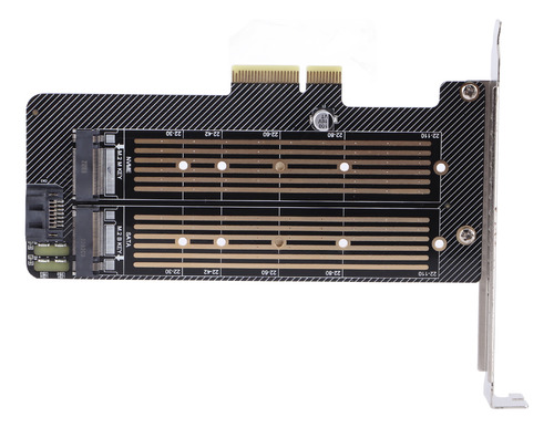 Adaptador Ngff Para Pci-e De 2 Portas M.2 B M Key 4x 3.0 Car
