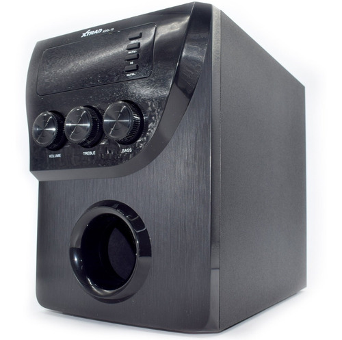 Micro System 2.1 Bluetooth 1000w Mp3 Fm Pc Bivolt Caixa Som